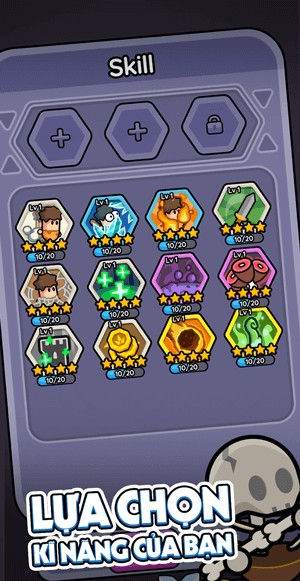 Lựa chọn kĩ năng của bạn