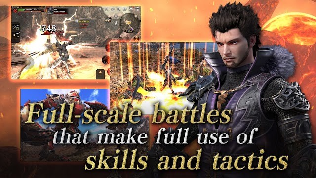 Các trận chiến quy mô lớn cho bạn sử dụng đầy đủ các kỹ năng và chiến lược