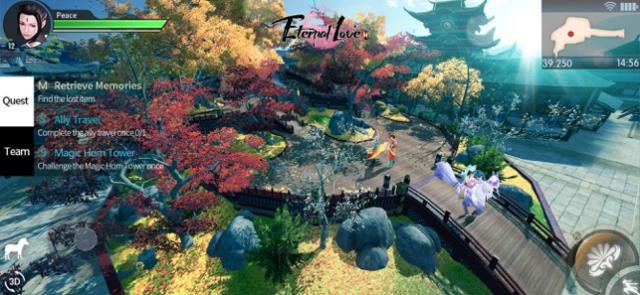 Đồ họa đậm chất cổ trang với phong cảnh khiến người chơi mê đắm