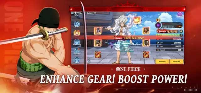 Nâng cấp sức mạnh cho các thành viên băng Hải tặc Mũ rơm