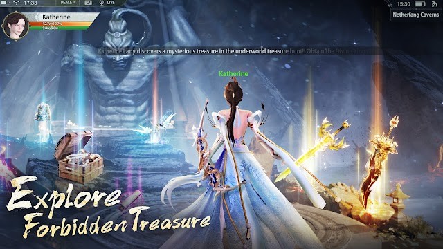 Khám phá bản đồ thế giới mở được thiết kế công phu