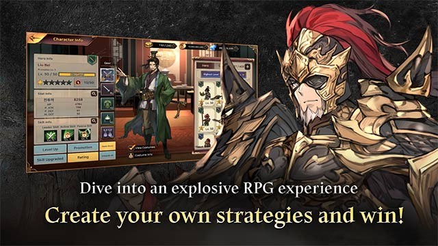 Eternal Three Kingdoms là game RPG chiến lược Tam Quốc đồ họa pixel mới lạ