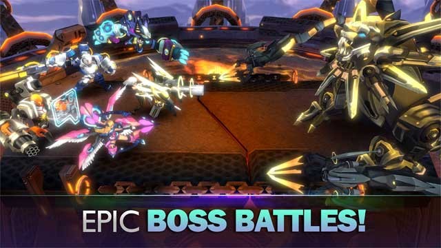 Tham gia vào những cuộc chiến tiêu diệt boss kịch tính