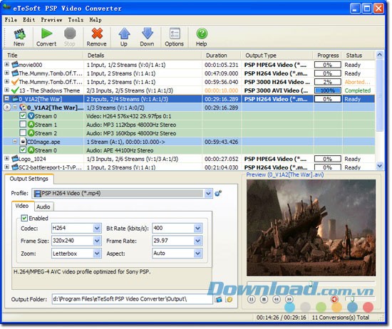 eTeSoft PSP Video Converter
