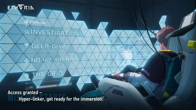 Game Etheria: Restart lấy bối cảnh ở một thành phố ảo phong cách tân đương đại