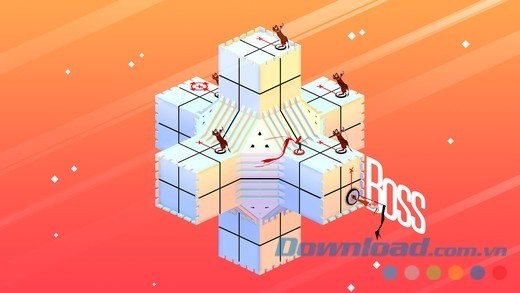 Khối Rubik cũng biến đổi muôn hình, vạn trạng trong Euclidean Lands cho iOS
