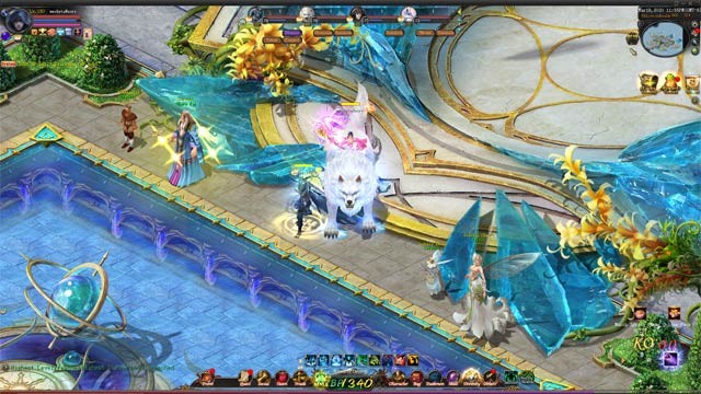 Chiến đấu với sự trợ giúp của dàn pet khủng trong Eudemons Online PC
