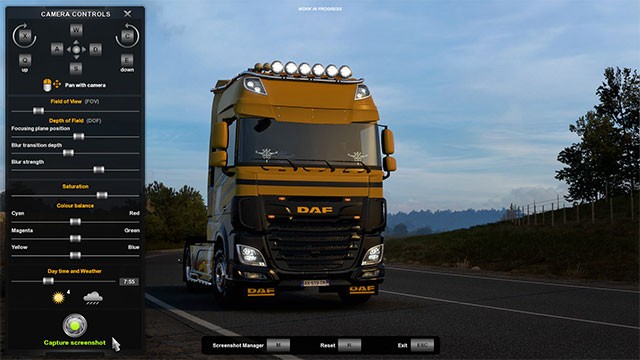 Chế độ Photo mode mới trong Euro Truck Simulator 2 - ETS 2