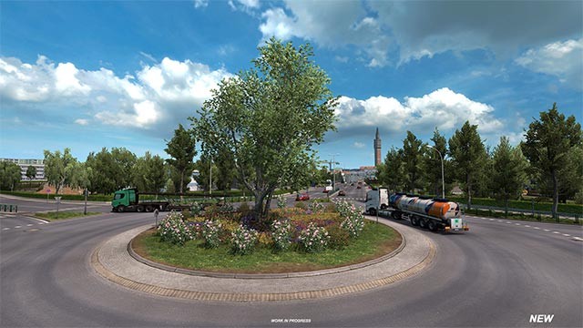 Euro Truck Simulator II cập nhật bản đồ mới, tuyến đường mới và nâng cấp đồ họa đáng kể