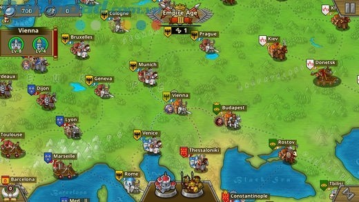 Chiến đấu trên một bản đồ rộng lớn