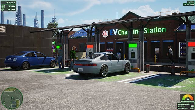 EV Station Simulator mô phỏng trạm sạc xe điện với các yếu tố quản lý, kinh doanh và chiến lược phát triển