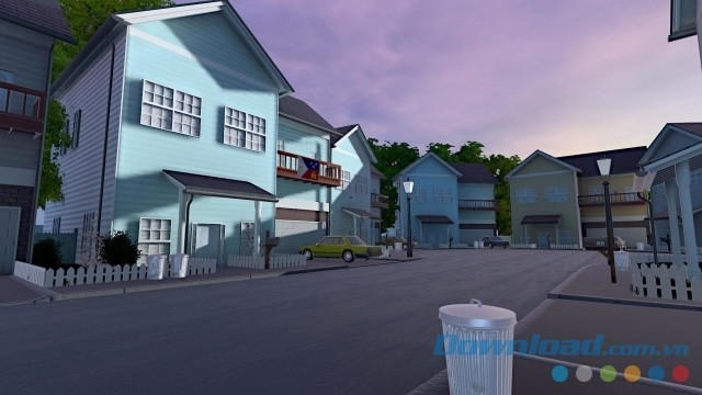 Thực hiện các việc đơn giản kiểu như đổ rác trong game thực tế ảo Evangeline cho máy tính, Mac và Linux