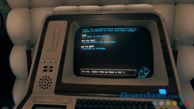 Giao tiếp với trí thông minh nhân tạo trong game phiêu lưu Event[0] cho Mac và máy tính