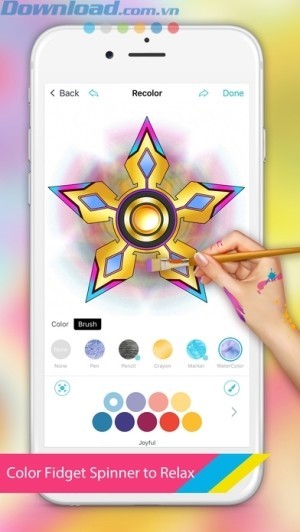 Thỏa sức thư giãn và sáng tạo nghệ thuật miễn phí