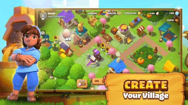 Xây dựng ngôi làng của bạn trong game Everdale