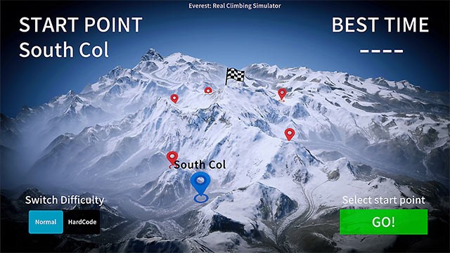 Everest - Nóc nhà thế giới được mô phỏng theo tỷ lệ 1:1 dựa trên bản đồ vệ tinh
