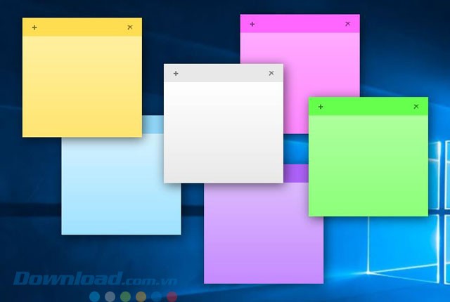 Ứng dụng hỗ trợ 6 màu nền