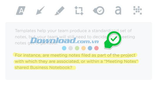 Đánh dấu đoạn quan trọng