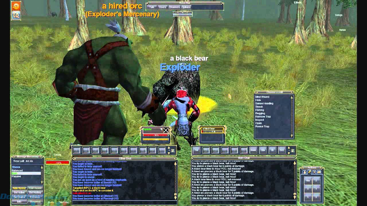 Hình ảnh gameplay của EverQuest