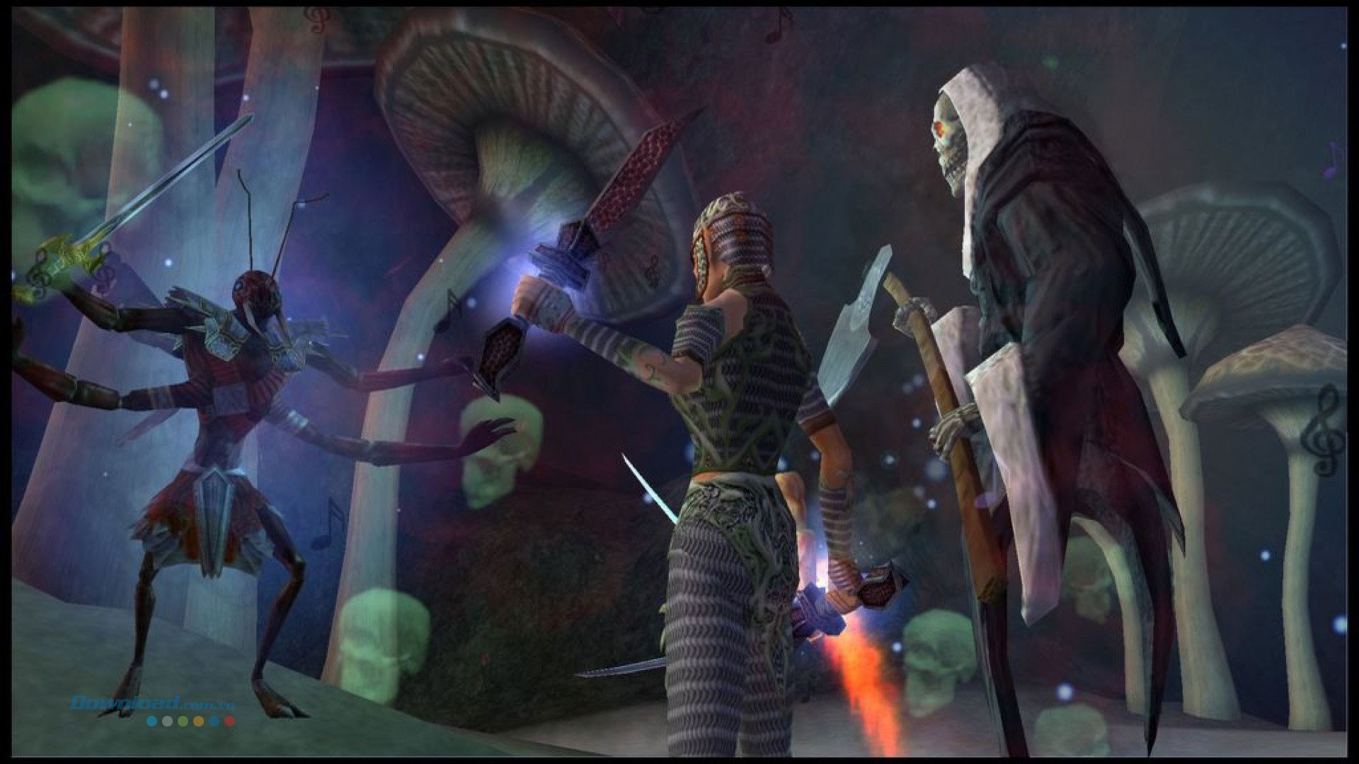 Lớp nhân vật và chủng tộc đa dạng