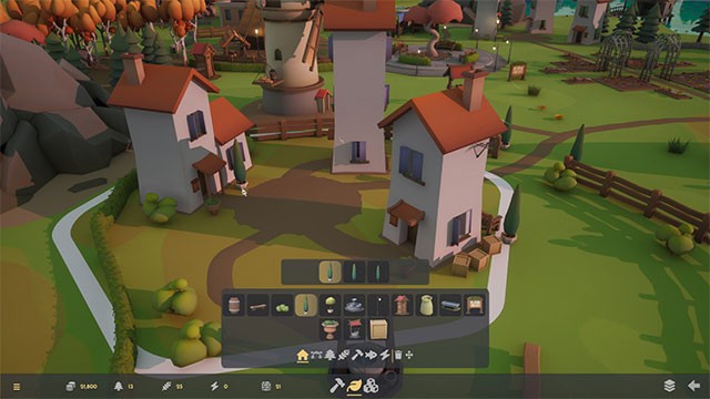 Tự do trang trí thế giới và lưu lại thành các preset để sử dụng sau