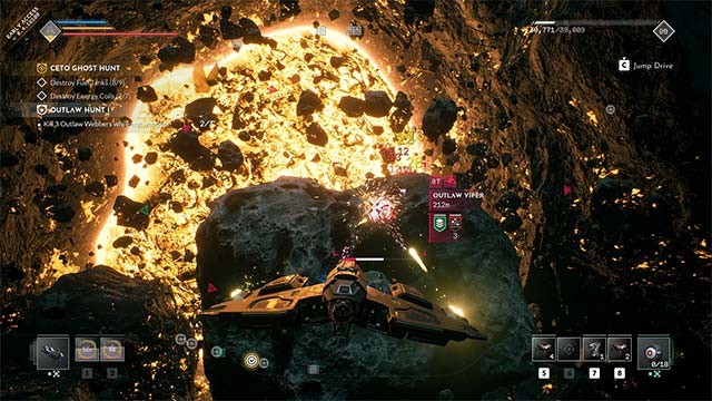 Chinh phục chiến trường rực lửa trong Everspace 2 game