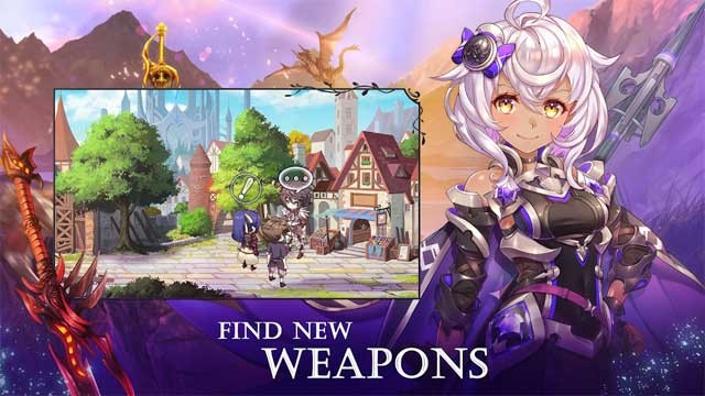 Tìm kiếm những vũ khí mới hùng mạnh trong khi phiêu lưu