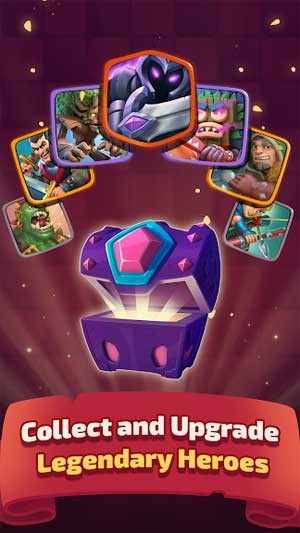 Thu thập và nâng cấp anh hùng