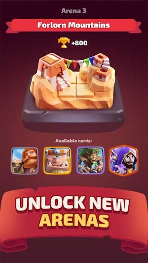 Mở khóa nhiều đấu trường mới