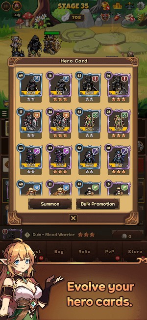 Tiến hóa các thẻ anh hùng