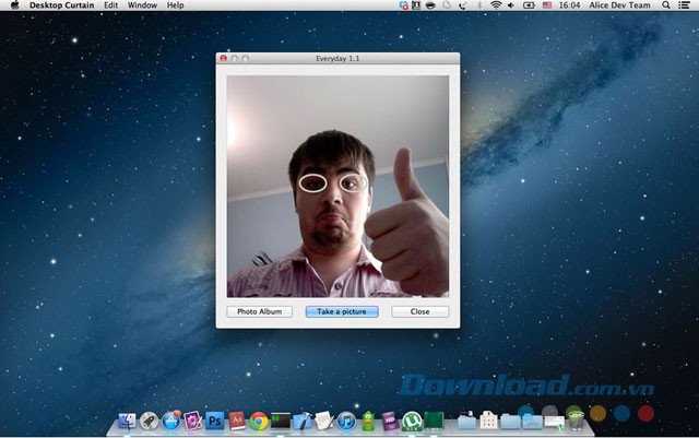Giao diện ứng dụng Everyday cho Mac
