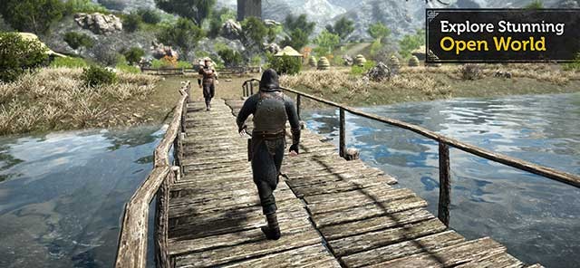 Khám phá thế giới mở rộng lớn, chân thực