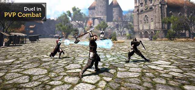 Đối đầu trong các trận PvP gay cấn