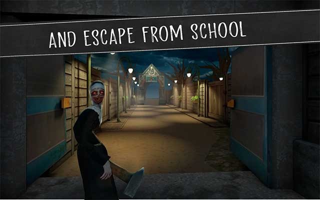 Tìm cách thoát khỏi trường học bỏ hoang trong Evil Nun Horror at School