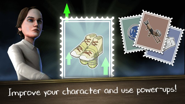 Cải thiện nhân vật của bạn và sử dụng các power-up