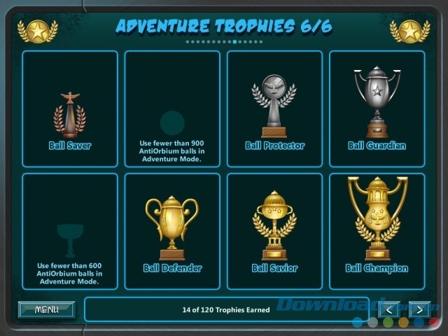 Giành chiến lợi phẩm trong game hành động Evil Orbs cho máy tính