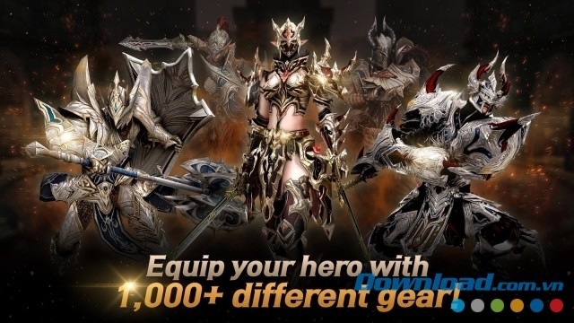 Khám phá bộ sưu tập trang bị khổng lồ