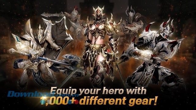 Hơn 1.000 trang bị trong game EvilBane: Rise of Ravens