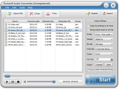 Eviosoft Audio Converter
