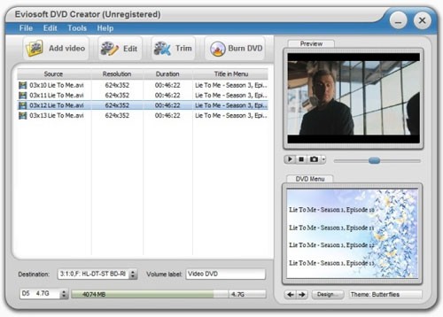 Eviosoft DVD Creator