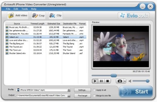 Eviosoft iPhone Video Converter