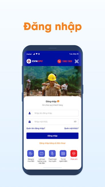 Đăng nhập tài khoản