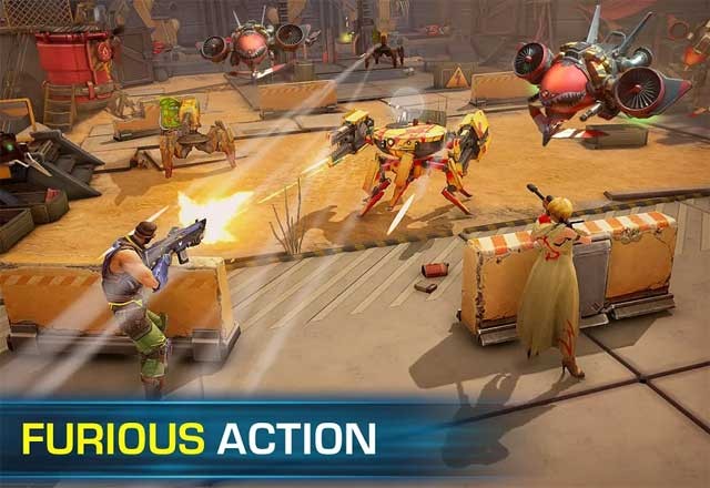 Bước vào những cuộc đấu súng mãn nhãn trong game Evolution 2: Battle for Utopia