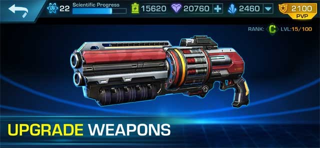Nâng cấp vũ khí để tiêu diệt những kẻ thù hùng mạnh nhất
