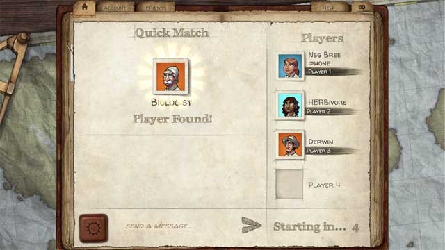 Cạnh tranh trực tuyến với các đối thủ có kỹ năng tương đương