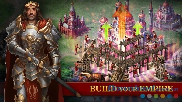Game chiến thuật quân sự đặc sắc Evony: The King's Return cho Android