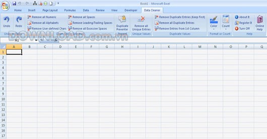 Excel Data Cleaner