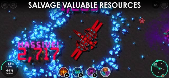 Xâm chiếm các nguồn tài nguyên dồi dào một mình hoặc lập team với người chơi khác