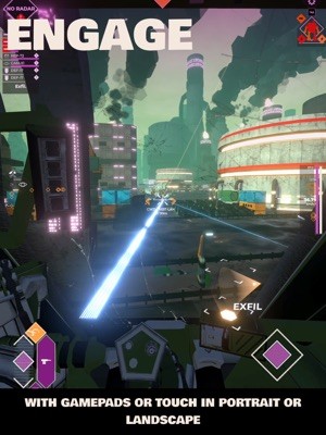 Điều khiển game trên màn hình cảm ứng hoặc gamepad, chơi ở chế độ màn hình dọc hoặc ngang