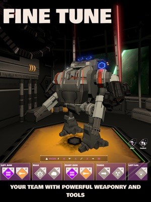 Tùy chọn vũ khí và trang bị cho mech của bạn